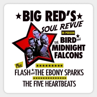 Big Red's Soul Revue Magnet